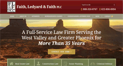 Desktop Screenshot of faithlaw.com