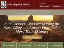 Tablet Screenshot of faithlaw.com